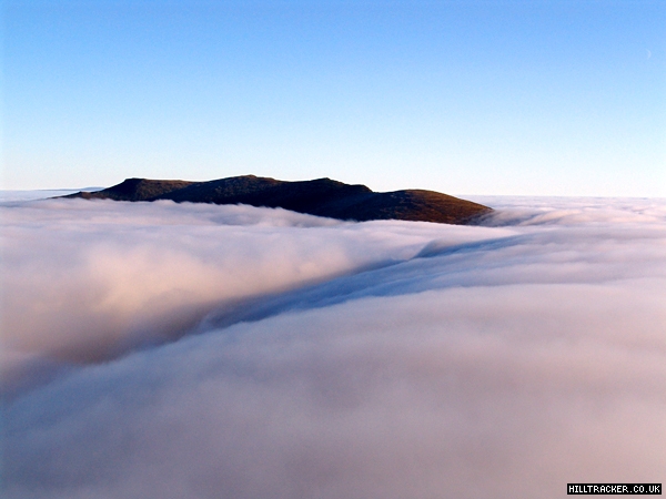 An photo of an inversion in the Lake District